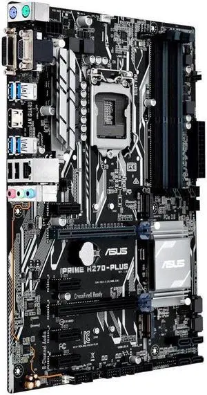 ASUS PRIME H270-PLUS/CSM LGA 1151 Intel H270 HDMI SATA 6Gb/s USB 3.1 ATX Motherboards - Intel