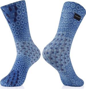 RANDY SUN Ultra Thin Breathable Waterproof Socks Mid Calf Medium Large