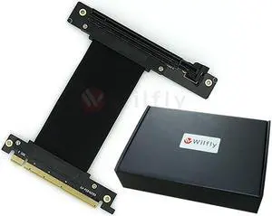 PCIE16NR10 - 100mm PCI-E 3.0 x16 High Quality Flexible EMI Shielded Extender Riser Cable - Right Angled & Narrow Type, Space Saving , Mounting Gaming/GPU Support up to 3.0/16GB. OEM/ODM Welcome! PCIE16NR10 - 100mm PCI-E 3.0 x16 High Quality Flexible EMI Shielded Extender Riser Cable - Right Angled & Narrow Type, Space Saving , Mounting Gaming/GPU Support up to 3.0/16GB. OEM/ODM Welcome!