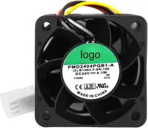 For SUNON PMD2404PQB1-A DC24V 4.1W 40*40*28mm 3pin Double ball cooling fan