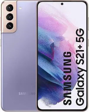 Refurbished Samsung Galaxy S21+ Plus 5G G996U (Fully Unlocked) 128GB Phantom Violet (Grade C)