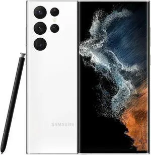 Samsung Galaxy S22 Ultra 5G S908U (AT&T Only) 256GB Phantom White (Grade A+)