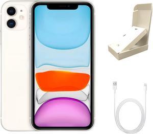 Refurbished Apple iPhone 11 A2111 Fully Unlocked 64GB White Grade A w Gift Box