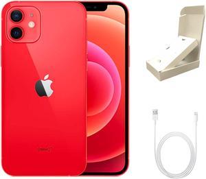 Refurbished Apple iPhone 12 A2172 Fully Unlocked 64GB Red Grade A w Gift Box