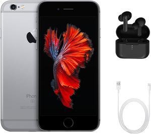 Refurbished Apple iPhone 6s A1633 Fully Unlocked 16GB Space Gray Grade A w Wireless Earbuds