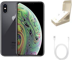 Refurbished Apple iPhone XS Max A1921 Fully Unlocked 256GB Space Gray Grade A w Gift Box