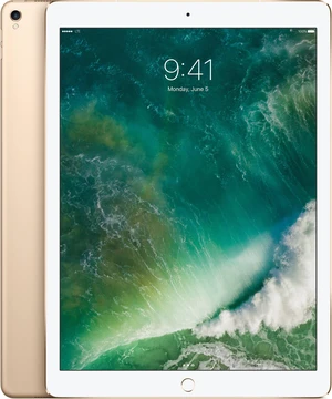 Refurbished Apple iPad Pro 12.9" (1st Gen) A1584 (WiFi) 32GB Gold (Grade A) w/ Pre-Installed Tempered Glass