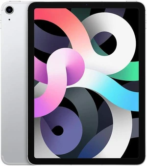Refurbished Apple iPad Air 4 A2316 (WiFi) 64GB Silver (Grade A+) w/ Pre-Installed Tempered Glass Refurbished Apple iPad Air 4 A2316 (WiFi) 64GB Silver (Grade A+) w/ Pre-Installed Tempered Glass