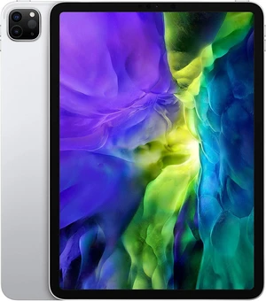 Refurbished Apple iPad Pro 11" (2020) A2068 (WiFi + Cellular Unlocked) 128GB Silver (Grade A+) w/ Pre-Installed Tempered Glass Refurbished Apple iPad Pro 11" (2020) A2068 (WiFi + Cellular Unlocked) 128GB Silver (Grade A+) w/ Pre-Installed Tempered Glass