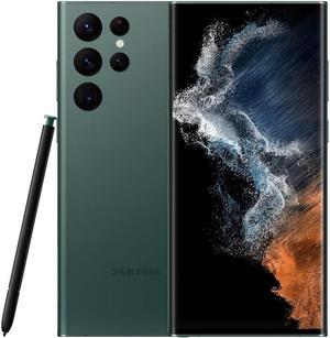 SAMSUNG Galaxy S22 Ultra Smartphone, Factory Unlocked Android Cell Phone, 128GB, 8K Camera & Video, Brightest Display, S Pen, Long Battery Life, Fast 4nm Processor, US Version, Green