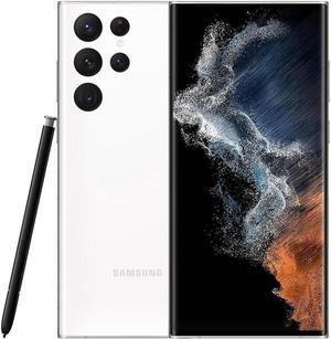 SAMSUNG Galaxy S22 Ultra Smartphone, Factory Unlocked Android Cell Phone, 256GB, 8K Camera & Video, Brightest Display, S Pen, Long Battery Life, Fast 4nm Processor, US Version, Phantom White