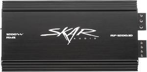 NEW AUDIO RP-1200.1D 1600 WATT MAX POWER CLASS D MONOBLOCK SUB AMPLIFIER NEW AUDIO RP-1200.1D 1600 WATT MAX POWER CLASS D MONOBLOCK SUB AMPLIFIER