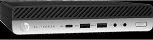 HP EliteDesk 800 G4 Mini i5-8500T 2.1-3.5GHz 8-16GB 0-256GB NVMe Windows 10 WiFi