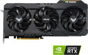 ASUS TUF Gaming GeForce RTX 3060 12GB GDDR6 PCI Express 4.0 Video Card, OC Edition TUF-RTX3060-O12G-V2-GAMING LHR