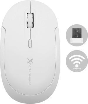 Silent Wireless Mouse for Mac or PC - Quiet Click Buttons and DPI Switch 800/1200/1600 - Comfortable and Ambidextrous USB Mouse Wireless - Work On the Go with a Versatile Portable Mouse