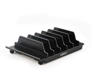 Adjustable Universal Multi Device Organizer Dock Stand Holder, Tablet Cell Phone Desktop Stand for iPhone Samsung Galaxy Google Nexus Kindle (Black)- No Charging Port Adjustable Universal Multi Device Organizer Dock Stand Holder, Tablet Cell Phone Desktop Stand for iPhone Samsung Galaxy Google Nexus Kindle (Black)- No Charging Port