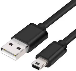 BUCIER 6ft Mini USB Data Sync & Charging Cord for Motorola RAZR v3/v3c/v3i/v3m/v3r/v3t Cellphones