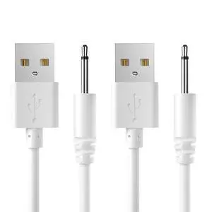 Bicmice 2.7Ft USB DC Charging Cable 2.5mm Fast Charger Replacement Cord - 2 Pack Bicmice 2.7Ft USB DC Charging Cable 2.5mm Fast Charger Replacement Cord - 2 Pack