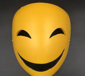 Hiruko mask Halloween party props masquerade black bullet shadow clown
