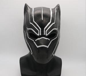 Halloween party show reality spoof mask black film and television props Avengers panther headdress adult children's toys
