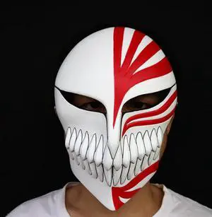 Halloween Japanese Anime Kurosaki Ichigo Reaper Mask Masked Dance Collector's Edition Resin Mask