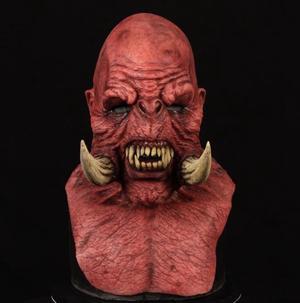 Halloween new warcraft man funny horror mask headgear bar haunted house decoration mask headgear