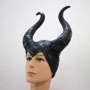 Maleficent Maleficent Hat Helmet Headgear Bar Horn Mask Sleeping Beauty Witch Props