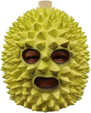 Fruit Mask Durian Pitaya Grape Pineapple Mask Halloween Latex Headgear Party Funny Latex Mask Headgear