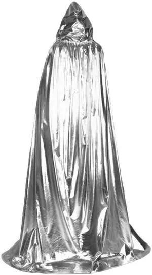 Halloween costume Grim Reaper light cloth cloak horror wizard ghost festival performance dress up silver cloak