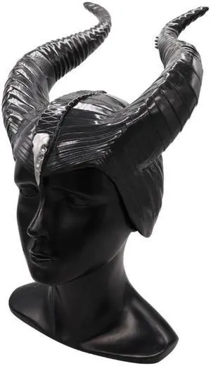 Maleficent mask strip horn mask sleeping beauty witch props
