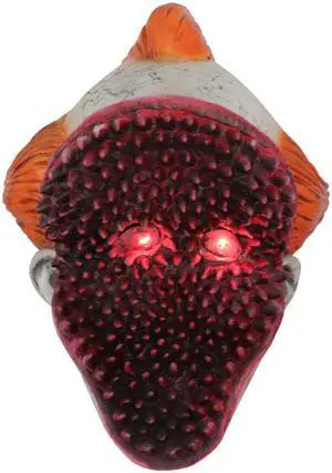 Halloween horror costume party props horror show A clown flashing red light