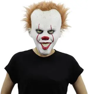 Halloween scary costume party props scary xiua clown