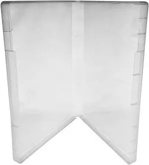 5 Clear Storage Cases 21mm for Rubber Stamps No Tabs (No Hub)