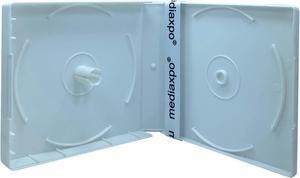 5 White Color CD/DVD Box up to 16 Discs