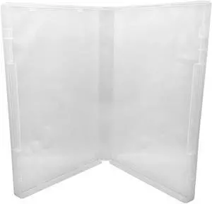 25 Clear Storage Cases 21mm for Rubber Stamps /w Tabs (No Hub)