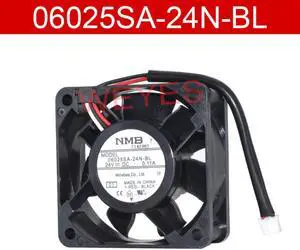 FOR nmb 06025SA-24N-BL 6025 24V 0.11A   60*60*25MM cooling fan