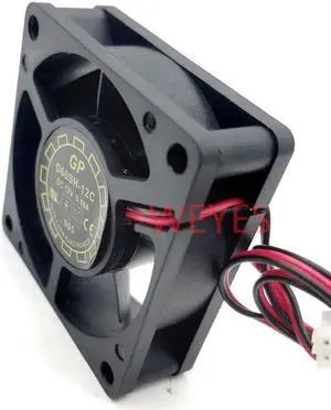 D60SH-12C 12V 0.18A 6025 6cm Chassis Charger 2-wire UPS Cooling Fan D60SH-12C 12V 0.18A 6025 6cm Chassis Charger 2-wire UPS Cooling Fan