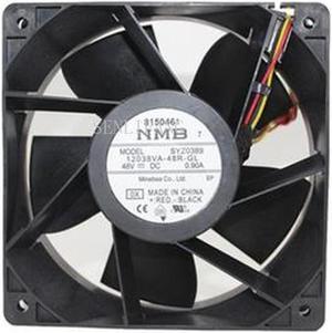 for NMB 12CM 12038VA-48R-GL 12038 48V 0.90A 3WIRE 120MM Waterproof IP55 Cooling Fan 4715VL-07W-B69