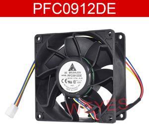 for PFC0912DE DC12V 3.72A 4-wire cooling fan