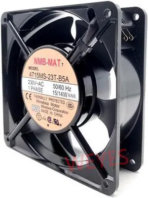 NMB-MAT Minebea 4715MS-23T-B5A D00 12038 cooling fan  230V 12CM