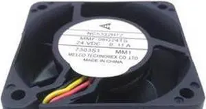 FOR MELCO TECHNOREX MMF-06G24TS MM1 FOR Mitsubishi NC5332H72 6025 24V 0.11A cooling fan
