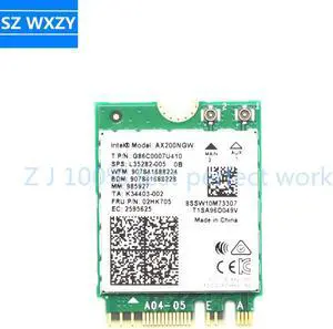 For Lenovo Yoga S740-15IRH C940-15IRH Laptop Int Dual Band 2400Mbps AX200NGW WiFi Card 02HK705 SW10M73307 K40098-001 L35282-005 For Lenovo Yoga S740-15IRH C940-15IRH Laptop Int Dual Band 2400Mbps AX200NGW WiFi Card 02HK705 SW10M73307 K40098-001 L35282-005