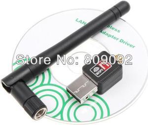 150Mbps Mini USB Wireless WiFi Network Card  LAN 802.11n/g/b Adapter with Antenna