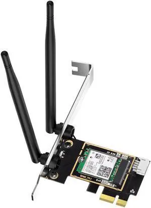 3000Mbps WiFi 6 Intel AX200 Bluetooth 5.1 PCI-E Wireless Network Card Adapter Dual Band 2.4G/5Ghz Wi-Fi Card For PC Win10