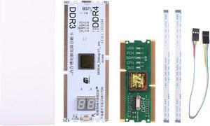 Laptop/Desktop Motherboard Memory Slot DDR3/DDR4 Diagnostic Analyzer Test Card Notebook  with LED Repair Tester Card