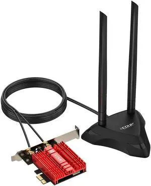 3000Mbps WiFi 6E PCI-Express Bluetooth 5.2 Adapter Dual Band 2.4G/5GHz 802.11AC Intel AX210 PCI-E Wireless Network Card