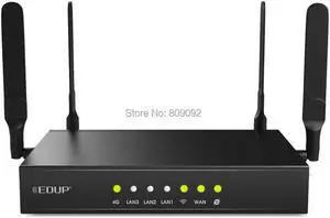Wireless LTE CPE 4G WIFI Router Repeater Booster With LAN/WAN Port SIM Card Slot 4-Antenna repetidor