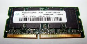 For MT8LSDT1664HG-10EB1 128MB PC100-222-620 SYNCH CL2