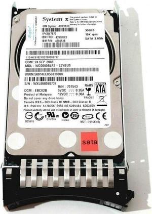 OIAGLH For 43W7670 43W7673 42C0518 300G 10K 2.5 SATA