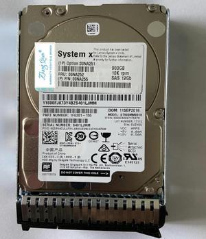 OIAGLH For 00NA252 00NA251 00NA255 900G 2.5 10K SAS 12GB 10k SAS server